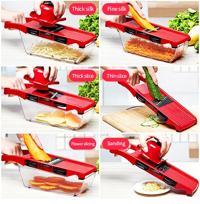 10 in 1 Mandoline Vegetable Slicer Cutter with Box  Previous product